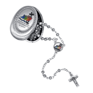 Rosary BoxJubilee 2025 Metal Rosary Box