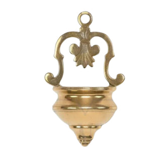 Golden Brass Holy Water Font