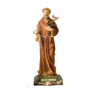 St Francis Tabletop Statue Resin