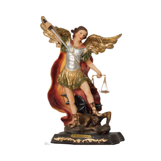 St Michael statue in Resin