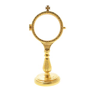 Gold-plated Brass Candleholder