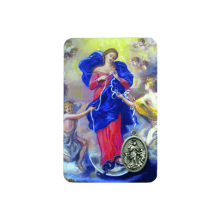 Estampa Religiosa Virgen Desatanudos