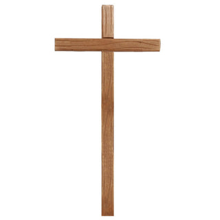 Wall Cross In dark wood