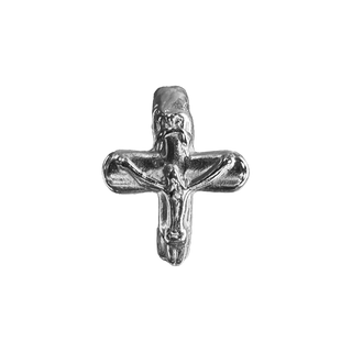 Anillo Rosario de Metal con Crucifijo