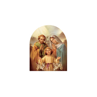 Holy Family Wooden Picture