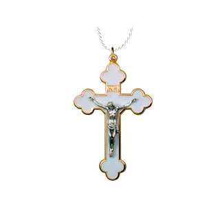 Bicolor Crucifix Pendant