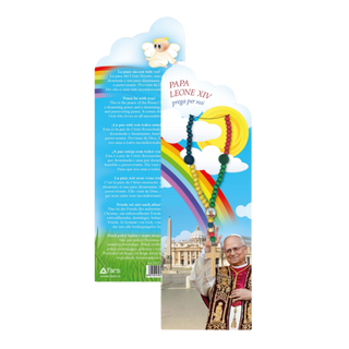 Rosario Misionero de Madera Papa León XIV