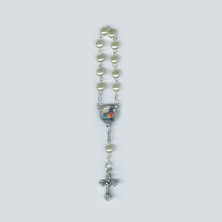 Decade Rosary Bracelet Pearl - like