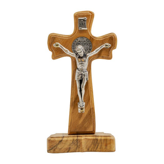 Saint Benedict Standing Crucifix