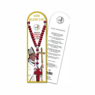 Jubilee 2025 Bookmark with Rosary