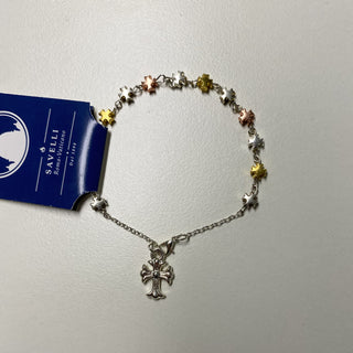 Rosaty Bracelet with Crosses