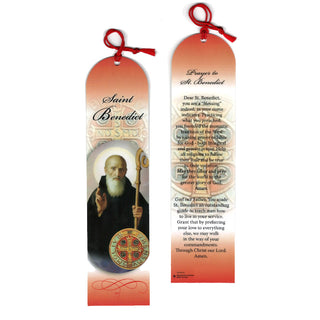 Saint Benedict Bookmark