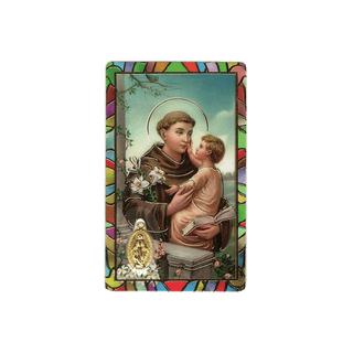Saint Anthony Of Padua Prayer Card