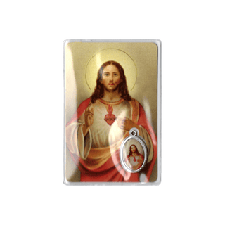 Sacred Heart Of Jesus Prayer Card