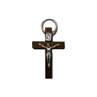 Wooden Crucifix Pendant