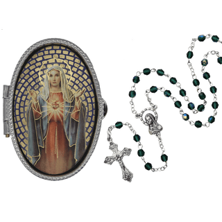 Inmaculate Heart of Mary Rosary Box