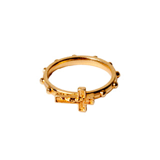 Rosary Ring with Crucifix