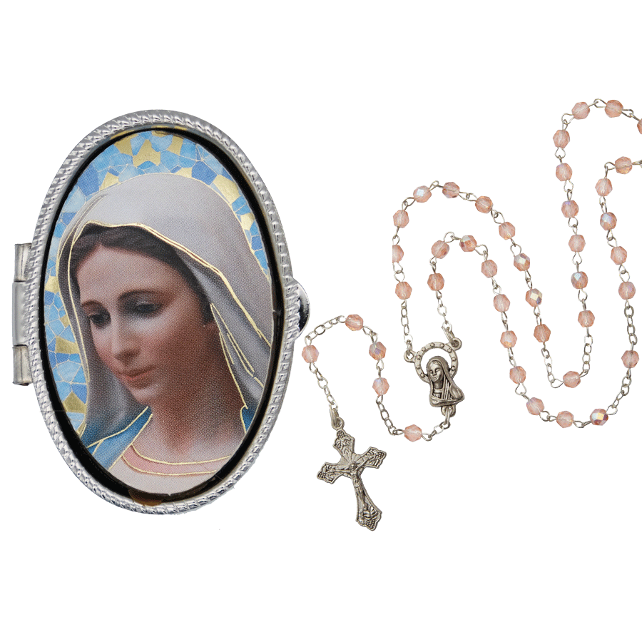 Our Lady Of Grace Rosary Box | SAVELLI CHURCH – Savelli Religious B2B