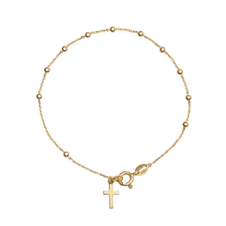 Rosary Bracelet in Vermil Silver