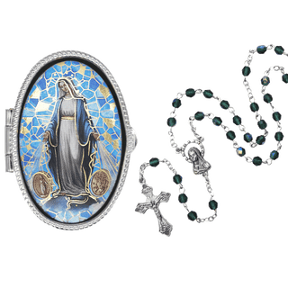 Our Lady of Grace Rosary Box