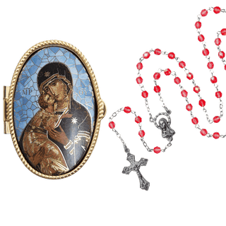 Virgen del Perpetuo Socorro Caja del Rosario