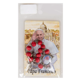 Pulsera Rosario Papa Francisco