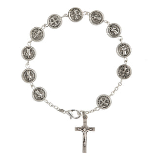 Saint Benedict Rosary Bracelet