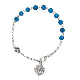 Turquoise Rosary Bracelet